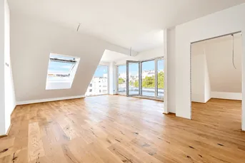 Dachgeschoss-Lifestyle trifft Wiener Altbaucharme!