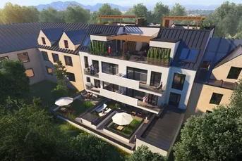 AKTION: Neu errichtete DG-Wohnung mit 3 Terrassen