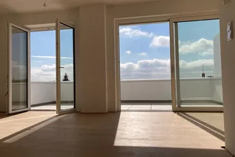 bezugsfertige Terrassenwohnung mit Weitblick
