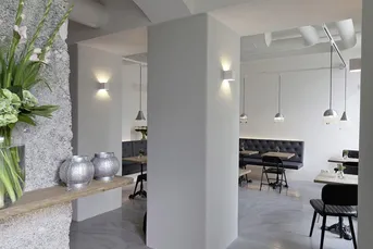 Charakterstarke Gewerbefläche Altbau trifft Neubau | TOP 02, 6 Zimmer-Büro- und Gastroeinheit in der Alten Sparkasse im Zentrum von Imst Tirol