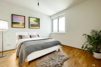 PROVISIONSFREI - NEUBAU | 3-Zimmer Obergeschosswohnung mit großem Balkon im Zentrum