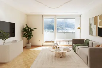 Dornbirn Zentrum | 3-Zimmer-Wohnung | Wohnen mit Ausblick