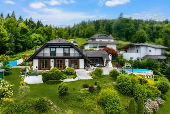 Einfamilienhaus mit großer Gartenfläche in Seelage! #Seepanorama #Schwimmingpool #Keutschachersee