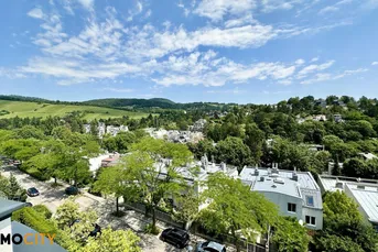 Neuer Preis! Dachtraum 3,5 Zimmer + 96 m² Dachterrasse, luxuriös, Erstklassige Ausstattung in grünem Döbling