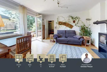 MAUER || 3 Zimmer Wohnung || Ruhelage || Süd-Loggia