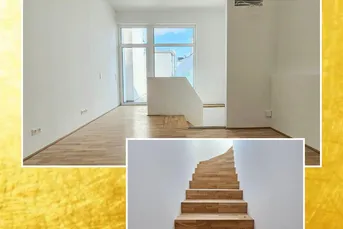 PROVISIONSFREI inkl. 2 TG Plätze - Wohnen in Verbundenheit - stylische Maisonette mit südseitiger Dachterrasse