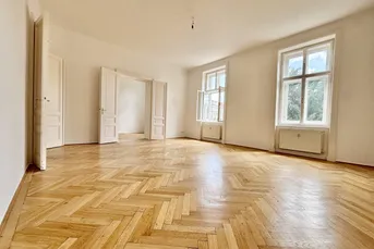 VERLIEBEN SIE SICH! GROSSZÜGIGE, REPRÄSENTATIVE WOHNUNG IN WUNDERSCHÖNEM ALTBAU
