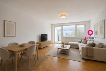 94 m² in Parsch: Balkon, Bergblick und großzügige Gartenanlage