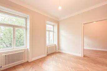 CHARMANTE BALKONWOHNUNG - HERRSCHAFTLICHER ALTBAUCHARME - LICHTDURCHFLUTET - KLIMATISIERT - IM HERZEN DES 3. WIENER GEMEINDEBEZIRKS
