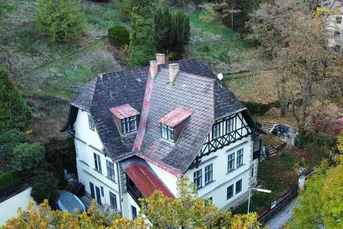 Außergewöhnliche Villa in absolut ruhiger Waldrandlage I Rund um Natur pur nahe Lainzer Tiergarten I Ausbauen+sanieren