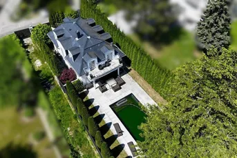 TRAUMVILLA IN NEUWALDEGG mit Pool: exklusive Ausstattung I Erdwärme &amp; Kühlwände I Sauna &amp; Weinkeller I Höchste Sicherheit I 2 Garagenplätze
