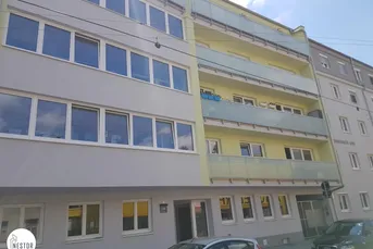 Neuer Preis! U1 Kagraner Platz! - Helle 3-Zimmer-Wohnung mit Loggia