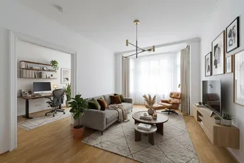 4-Zimmer-Familienwohnung im Fasanviertel: Schöner Altbau mit kleinem Balkon