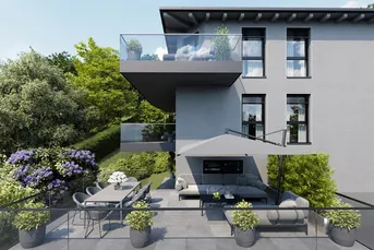 Triada Hof4Z-Wohnung "Dachgarten" Wohnbauförderung möglich!