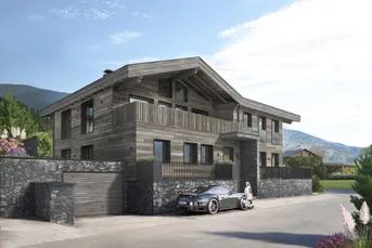 Exklusives Premium-Chalet mit Blick auf den Kaiser in Going - Tourismus Widmung
