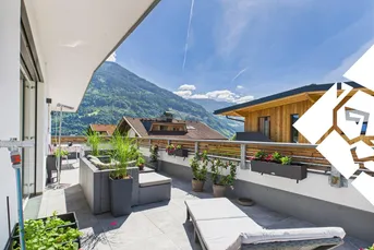 Exklusive Maisonette-Wohnung in Uderns – Ruhe, Luxus &amp; traumhafte Dachterrasse zu kaufen