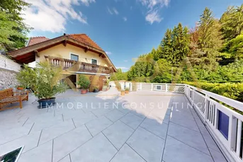 XXL-Terrasse und XXL-Möglichkeiten für die Familie! Haus vor den Toren Pörtschachs!