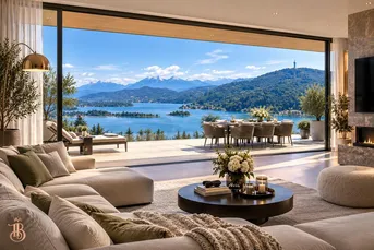 Exklusives Baugrundstück mit spektakulärem Panorama über den Wörthersee