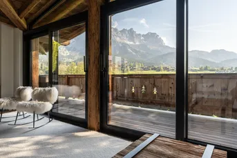 Luxuschalet mit Kaiserblick – Ski-In Ski-Out