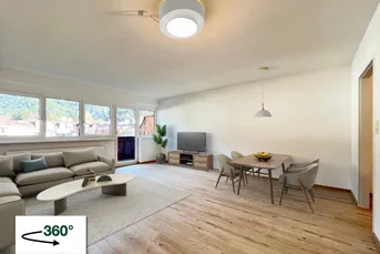 Wohnen mit Ausblick: 2-Zimmer-Dachgeschosswohnung in Top-Lage von Telfs
