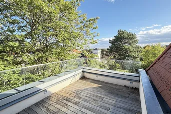 Exklusive 2-Zimmer-Dachgeschosswohnung mit großzügiger Terrasse in Döbling