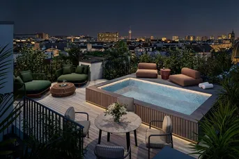 Penthouse der Superlative mit Pool und Ausblick über Wien