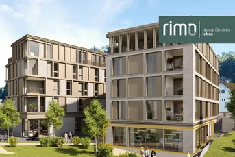 Geschäftslokal, Büro oder Praxis mit 100 m² - Neubau am Garnmarkt in Götzis