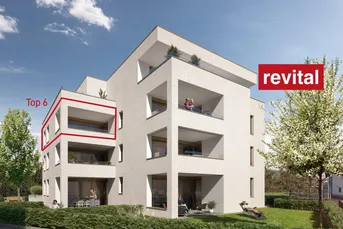 Spitzenlage - zentrumsnahe &amp; ruhige Terrassenwohnung - Top 6 - Bezugsbereit