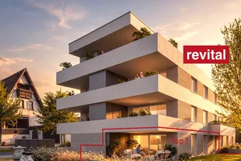 1A-Lage von Lustenau - Ruhige und Zentrale Gartenwohnung - Top 1