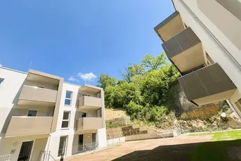 2-Zimmer-Wohnung mit Balkon und Einbauküche in idealer Lage - ERSTBEZUG