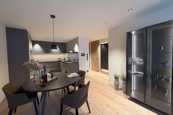 Erstbezug- stylish möbliertes Apartment mit großer Sonnenterrasse in unmittelbarer Nähe zum Skilift