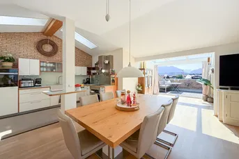 Exklusive Maisonette-Wohnung mit Dachterrasse und einzigartigem Wohnambiente