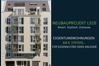 WOHNUNGEN AB € 199.900,- | Nähe Hauptbahnhof - 1100 Wien | Leistbares Eigentum für Eigennutzer &amp; Anleger | Bezugsfertig Herbst 2025