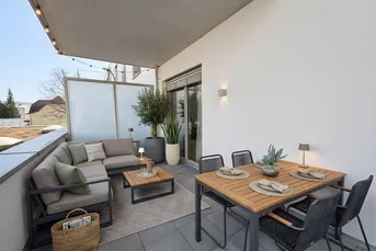 Neuer Preis! Moderne 3-Zimmer-Wohnung mit großzügiger 29 m² Terrasse