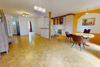 Barrierefreie 2-Zimmer-Wohnung mit Garten