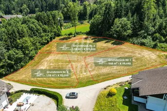 Baugrundstück in Moosburg - Ruhige Lage am Waldrand Nr 3