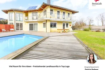 Exklusiv - Alleinstehend - Eindrucksvoll - Landhausvilla vor den Toren Salzburgs