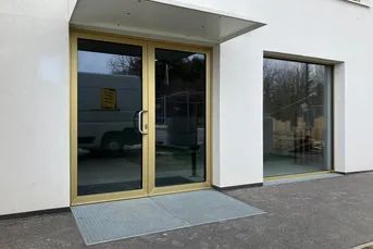 RIVUS VIVERE, straßenseitig: Großzügige Gewerbefläche im Edelrohbau - provisionsfrei vom Bauträger