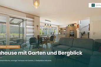 FAMILIENFREUNDLICHES REIHENHAUS MIT GARTEN, TERRASSE UND BERGBLICK