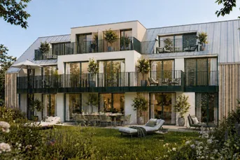 blackmeetsgreen - Natur. Holz. Zuhause. Architektur mit Charakter. ERSTBEZUG Gartenwohnung