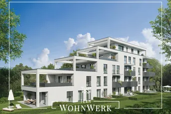 NEUBAU: 3-Zimmerwohnung mit großem Süd-West Garten!