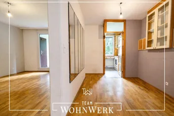 Viel Potenzial | 3-Zimmer-Wohnung mit Südwest-Loggia und ruhigem Innenhofblick