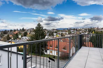 Luxuriöses Penthouse mit rd. 94 m² mit Blick auf Graz in Waltendorf
