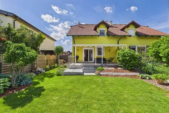 4-Zimmer Doppelhaushälfte mit liebevollem Garten | Carport | 2230 Gänserndorf Süd