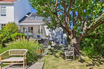 Einfamilienhaus mit Garten, Schwimmteich &amp; Photovoltaik-Anlage | 1100 Wien