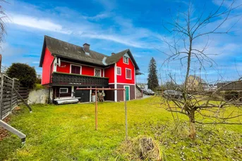 Potential zwischen Leibnitz und Graz. - Wohnhaus voll möbliert mit großem Garten, gänzlich Bauland.