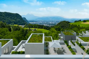 The VIEW 2 - DELUXE LIVING - PENTHOUSE mit Blick auf die STADT SALZBURG