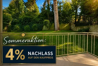 *SOMMERAKTION*: 4% Nachlass - Sanierungsbedürftige Wohnung mit Balkon &amp; Garage in absoluter Ruhelage, zwischen Türkenschanzpark und Pötzleinsdorfer Schlosspark