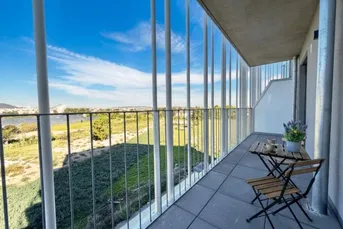 ERSTBEZUG NAHE ALTE DONAU_KAHLENBERG-BLICK_MODERNE 2-ZIMMER-WOHNUNG MIT WESTBALKON