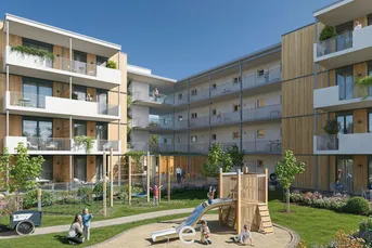 HYGGE Wohnen - Dachgeschosswohnung Top A3.2 mit Balkon im 3.OG